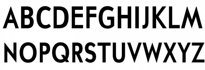 UniversalisADFStd-BoldCond Schriftart Groß