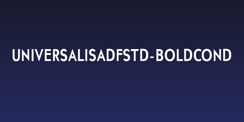 UniversalisADFStd-BoldCond Social Header