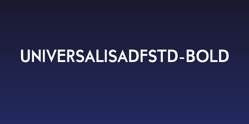 UniversalisADFStd-Bold Social Header
