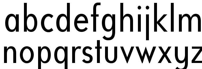 UniversalisADFStd-Cond Font LOWERCASE