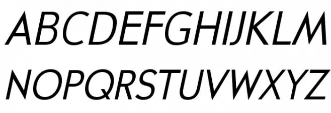 UniversalisADFStd-Italic Schriftart Groß