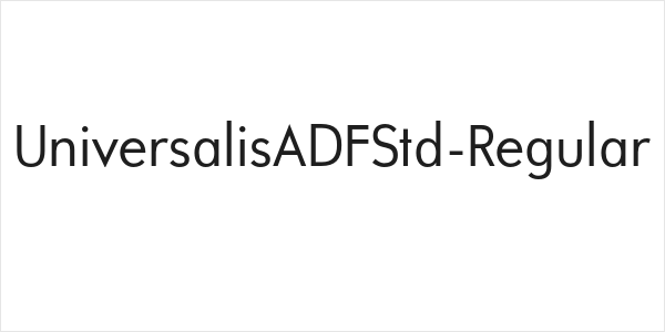 UniversalisADFStd-Regular Logo