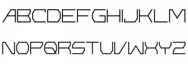 Universe Personal Use 字体 大写