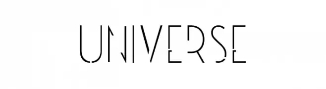 Universe  免费字体下载