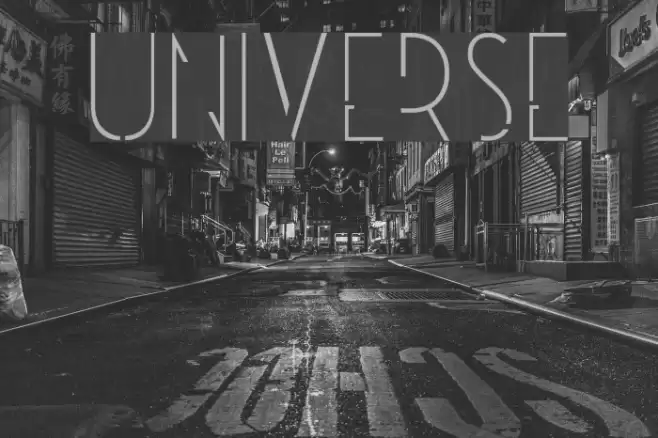 Universe Caratteri examples
