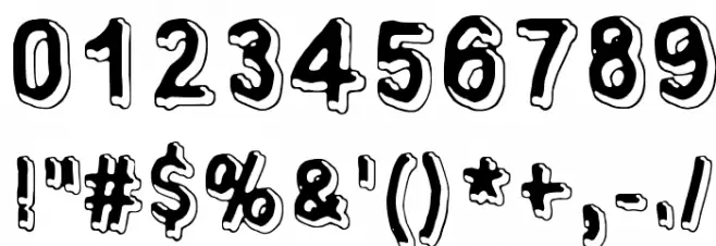 Universedge フォント その他の文字