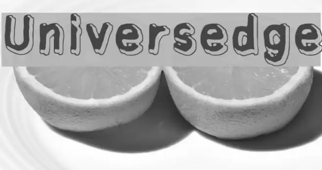 Universedge フォント examples