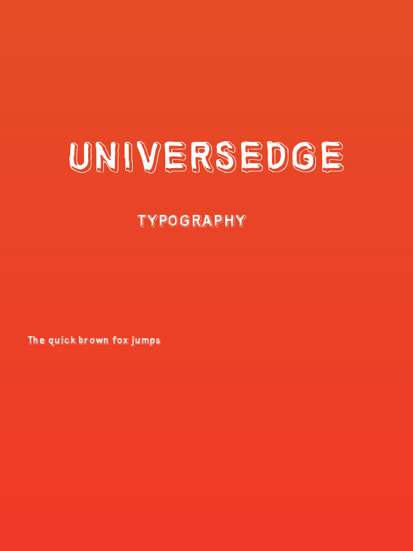 Universedge Poster