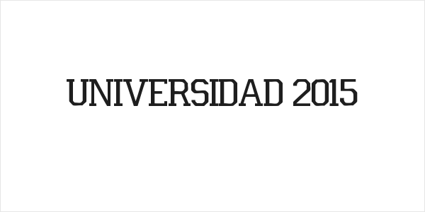 Universidad 2015 Logo