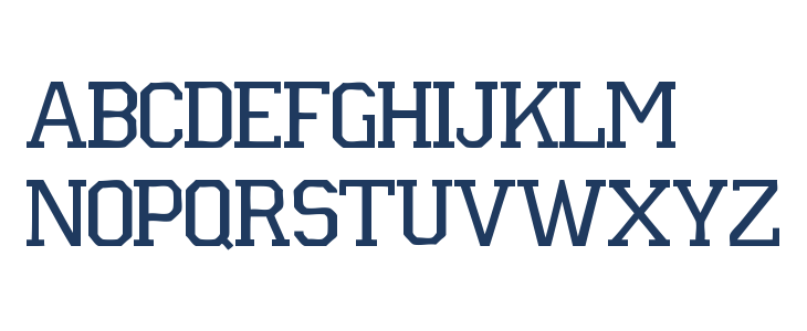 Universidad 2015 Lowercase