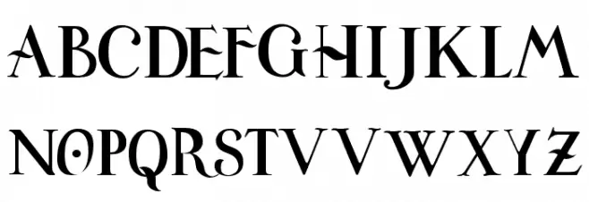 Universitas Studii Salamantini Schriftart Groß