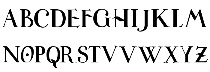 Universitas Studii Salamantini Font LOWERCASE