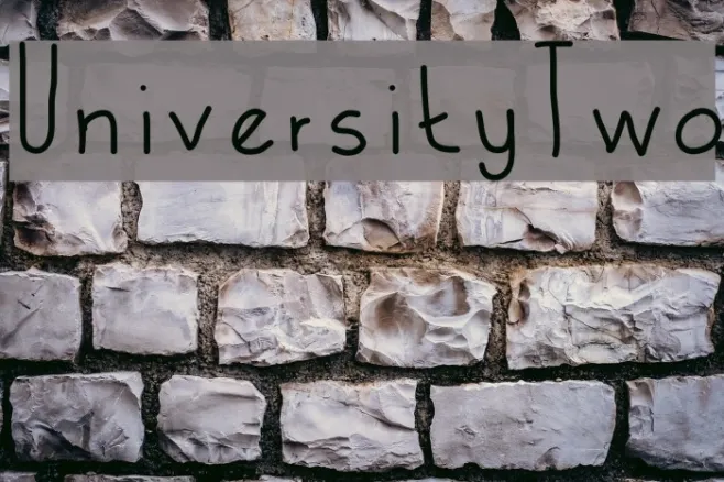 UniversityTwo Example 3