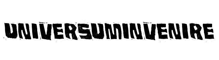 Universum Invenire  Frei Schriftart Herunterladen
