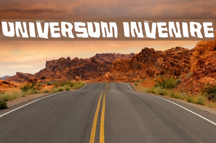 Universum Invenire Example 3