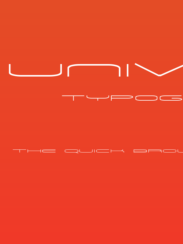 Univox Atom Light Poster