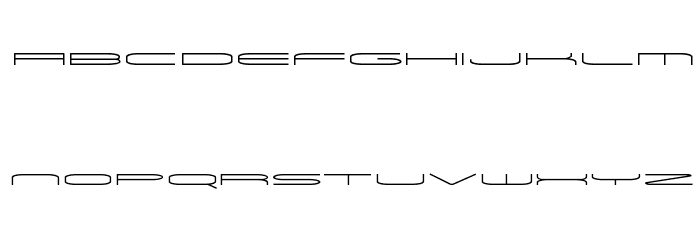 Univox Atom Light Font Litere mici