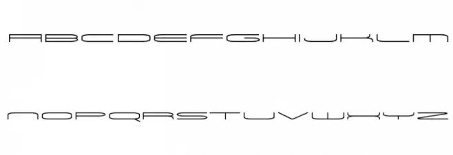 Univox Atom Light Font Litere mici