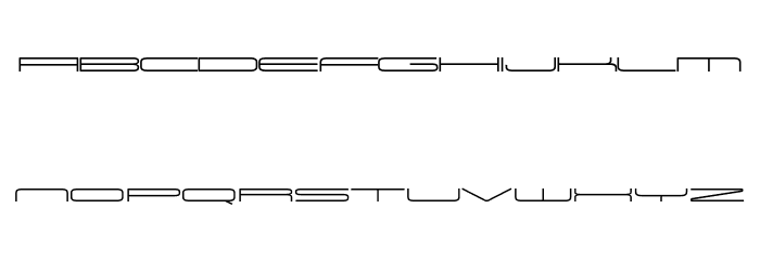 Univox-Regular Font LOWERCASE