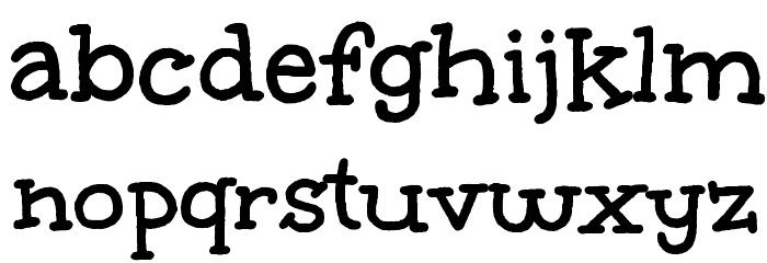 Unkempt Bold Font LOWERCASE