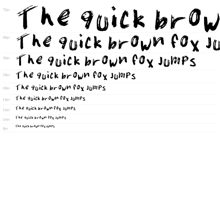 Unkempt Penmanship Regular Waterfall