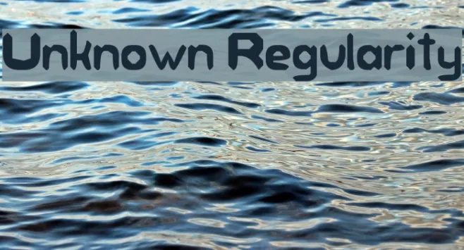 Unknown Regularity Example 1