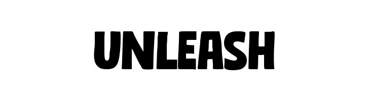 Unleash  フリーフォントのダウンロード