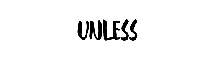Unless  Free Fonts Download