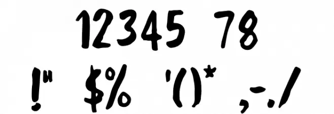 Unless Font OTHER CHARS