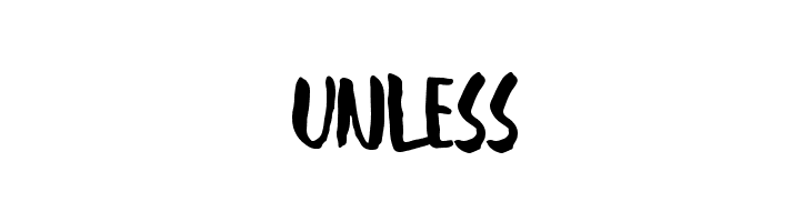 Unless  Descarca Fonturi Gratis