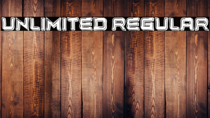 Unlimited Regular Example 2