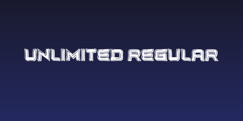 Unlimited Regular Social Header