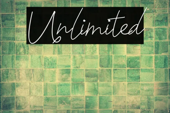 Unlimited Example 3