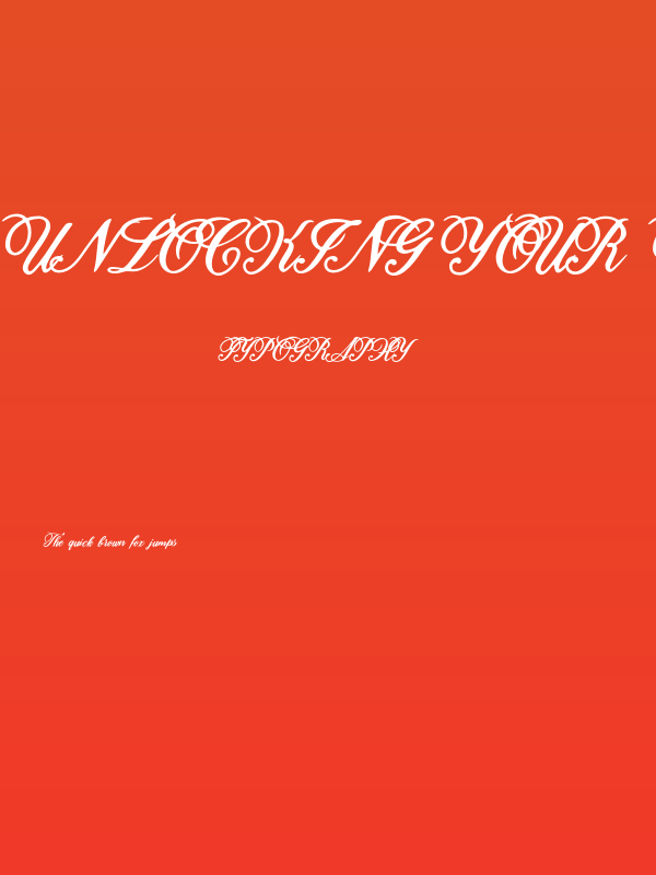 Unlocking Your Dreams Regular Poster