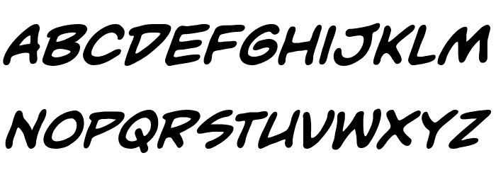 Unmasked BB Bold Font LOWERCASE