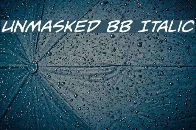Unmasked BB Italic Example 2