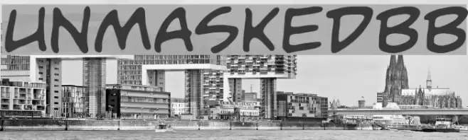 UnmaskedBB Font examples