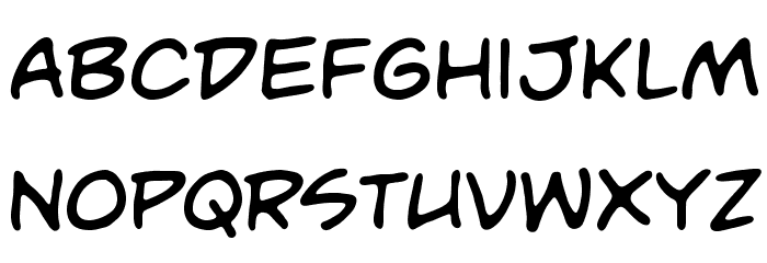 UnmaskedBB Font LOWERCASE