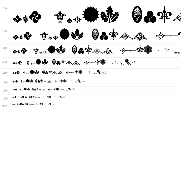 Unnamed Ornaments Series One Waterfall