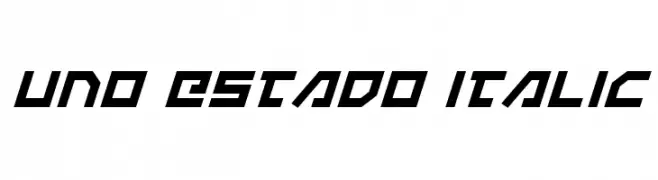 Uno Estado Italic  नि: शुल्क फ़ॉन्ट्स डाउनलोड