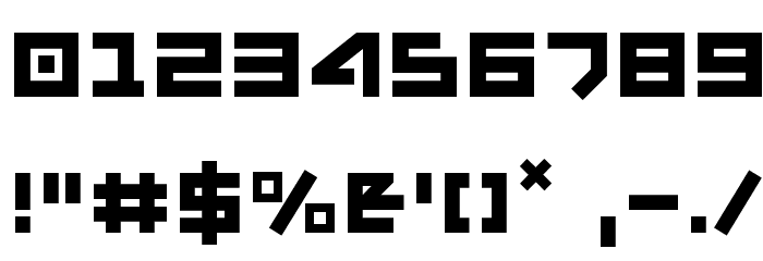 Uno Estado Font OTHER CHARS