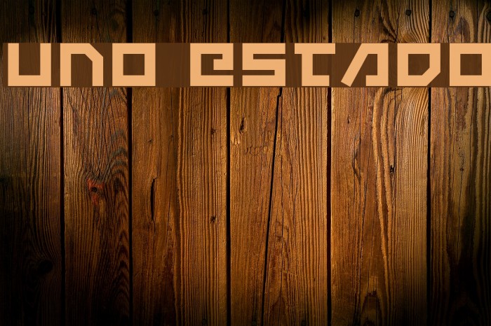 Uno Estado Font examples