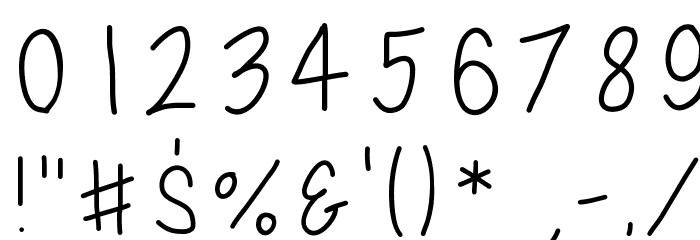Uno Font OTHER CHARS