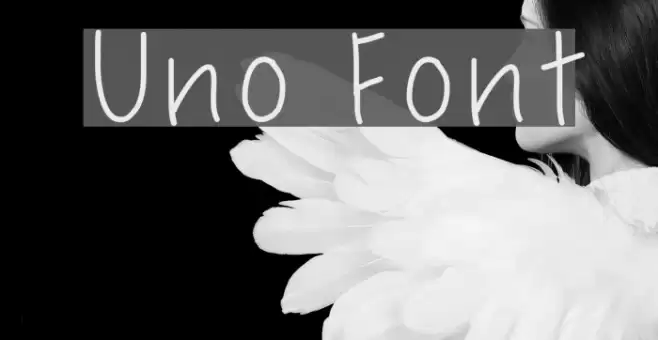 Uno Font examples