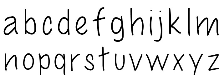 Uno Font LOWERCASE