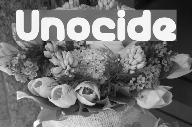 Unocide Font examples