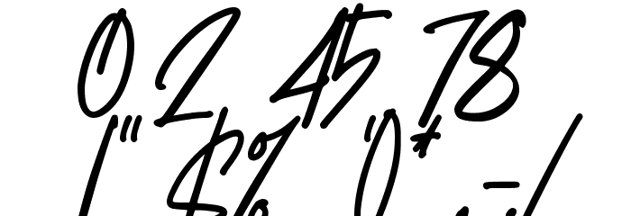 Unofficial Font OTHER CHARS