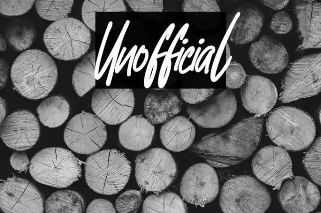 Unofficial Font examples