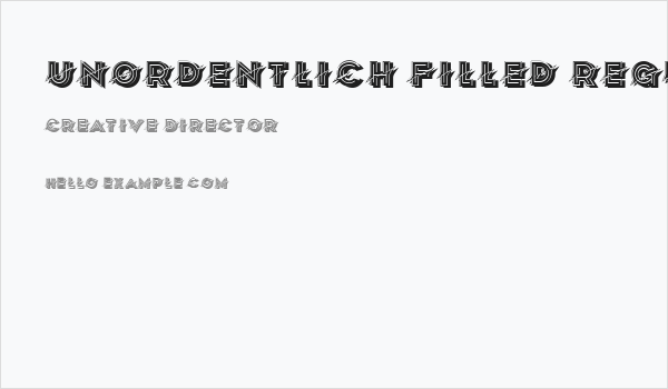 Unordentlich Filled Regular Business Card