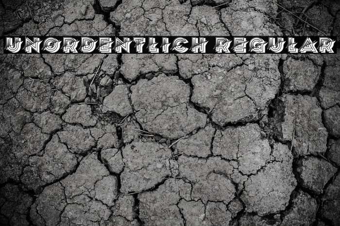 Unordentlich Regular Example 2